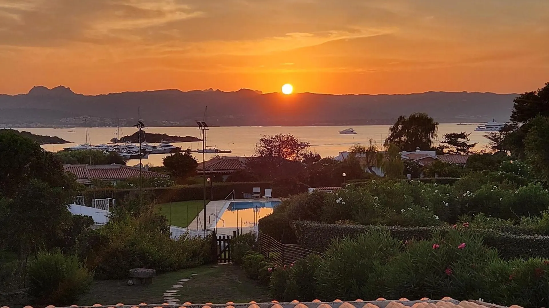 Villa Alba Baja Sardinia location